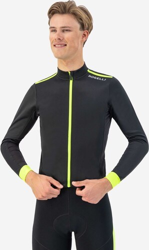 Rogelli-Maillot Manches Longues Velo Core - Homme - Noir-2