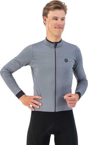 Rogelli-Maillot Manches Longues Velo Essential - Homme - Graphite-2