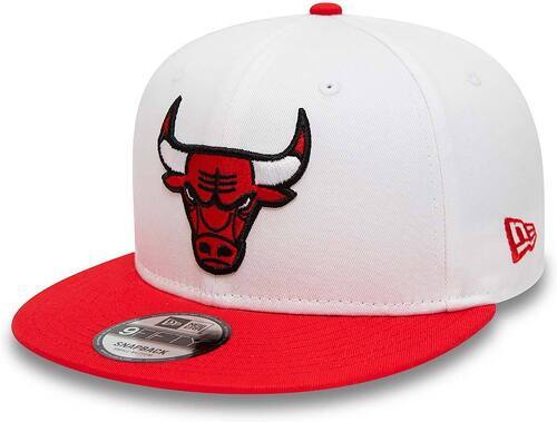 NEW ERA-Casquette NBA Chicago Bulls New Era White Crown Patches 9Fifty Blanc-image-1