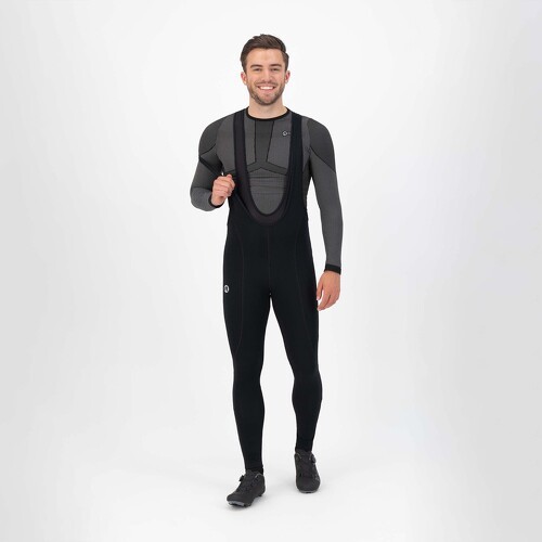 Rogelli-Cuissard Long Velo Avec Bretelless Avec Peau Core - Homme - Noir-3