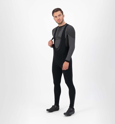 Rogelli-Cuissard Long Velo Avec Bretelless Avec Peau Core - Homme - Noir-4