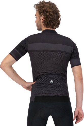 Rogelli-Maillot Manches Courtes Velo Block - Homme - Noir-3