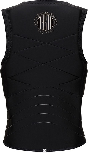 Mystic-Mystic Hommes Outlaw Front Zip Impact Vest - Black-1