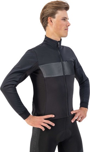 Rogelli-Veste Velo Manches Longues Hiver Attq - Homme - Noir/Gris-2