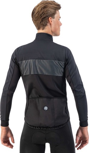 Rogelli-Veste Velo Manches Longues Hiver Attq - Homme - Noir/Gris-3