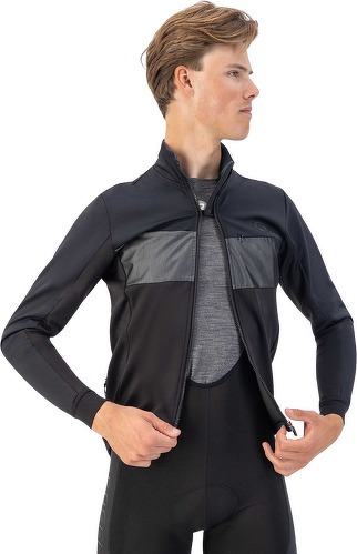 Rogelli-Veste Velo Manches Longues Hiver Attq - Homme - Noir/Gris-4