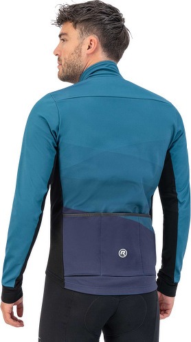 Rogelli-Veste Velo Manches Longues Hiver Tarax - Homme - Bleu-3