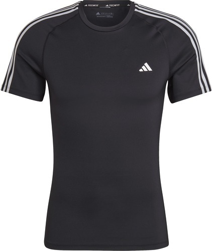 adidas Performance-T-shirt d'entraînement Techfit 3-Stripes-image-1