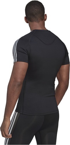 adidas Performance-T-shirt d'entraînement Techfit 3-Stripes-1