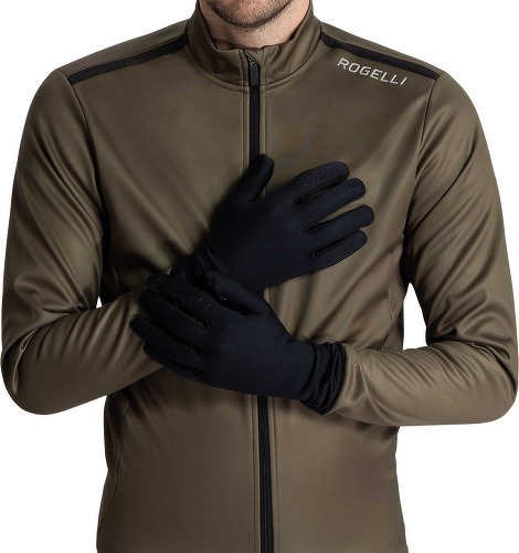 Rogelli-Gants Velo Long De Hiver Neoflex - Unisexe - Noir-1