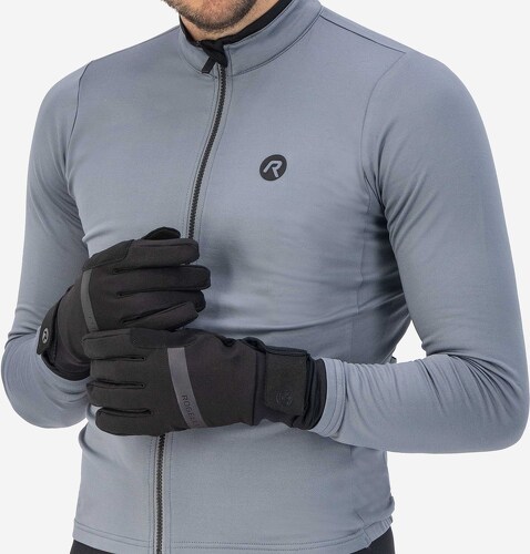 Rogelli-Gants Velo Long De Hiver Nova - Homme - Noir-1