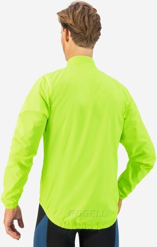 Rogelli-Veste Velo Manches Longues Coupe Vent Core - Homme - Fluor-3