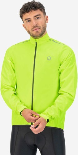 Rogelli-Veste Velo Manches Longues Pluie Vent Core - Homme - Jaune-2