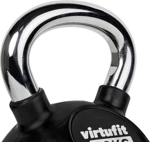 VirtuFit-Virtufit Kettlebell Rubber/Chroom 8 Kg-2