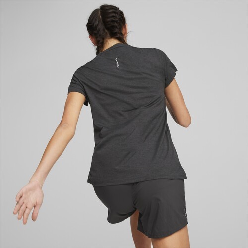 PUMA-T-shirt de running chiné Run Favourite Femme-4