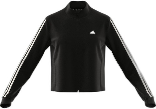 adidas Performance-Essentials 3-Streifen Damen Trainingsjacke schwarz/weiß XXL-image-1