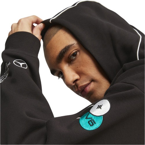 PUMA-Hoodie Garage Crew Mercedes Amg Petronas Motorsport-4