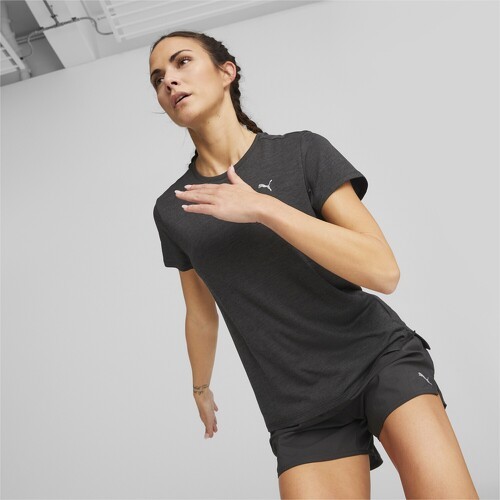 PUMA-T-shirt de running chiné Run Favourite Femme-2