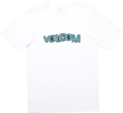 VOLCOM-T-shirt Volcom Squable Blanc Garçon-image-1