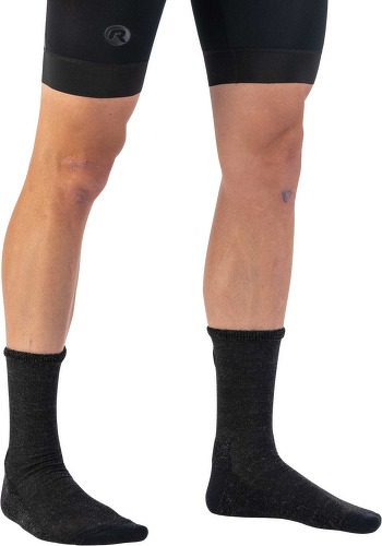 Rogelli-Chaussettes Velo Terry - Unisexe - Anthracite-1
