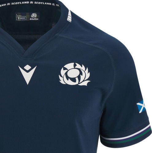 MACRON-Maillot Ecosse Domicile Coupe Du Monde Rugby 2023-2