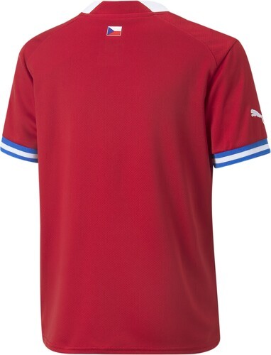 PUMA-Maillot Home 22/23 République Tchèque Enfant et Adolescent-1