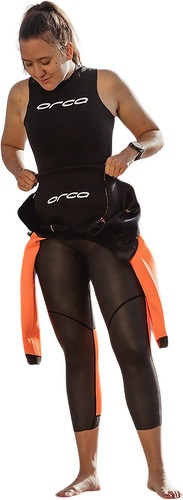 ORCA-2023 Orca Womens Heatseeker Neoprene Vest - Black-3