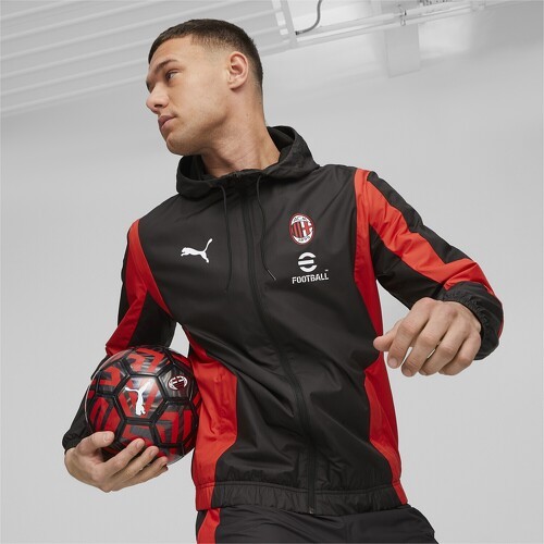 PUMA-Veste Milan Ac Prematch Woven Anthem-2