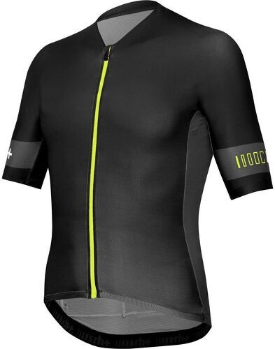 ZERO RH+-Zero rh speed jersey beluga black et acid lime maillot vélo été-image-1