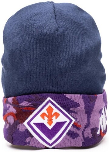 KAPPA-Bonnet Affy ACF Fiorentina Football Homme Bleu Violet Rouge Taille Unique-1