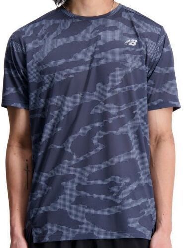 NEW BALANCE-Printed Accelerate Short Sleeve-0
