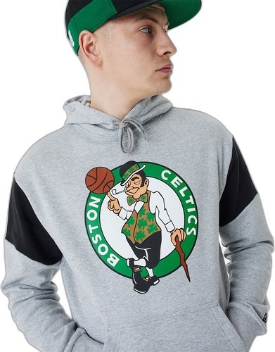 NEW ERA-Sweat À Capuche Nba Boston Celtics New Era Color Block Oversize-1