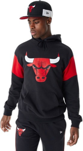 NEW ERA-Sweatshirt à capuche Chicago Bulls NBA-image-1