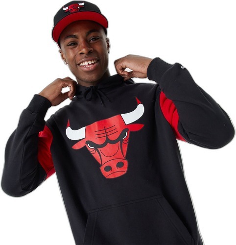 NEW ERA-Sweatshirt À Capuche Chicago Bulls Nba-2