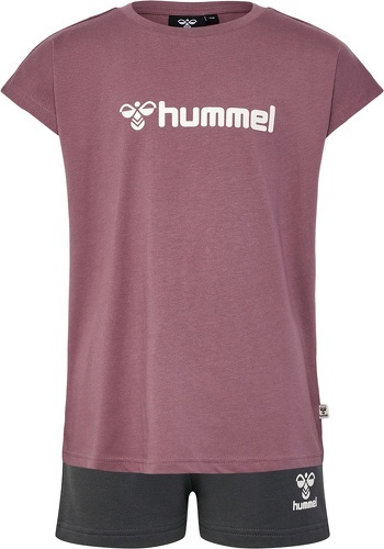 HUMMEL-Ensemble t-shirt et short fille Hummel Nova-image-1