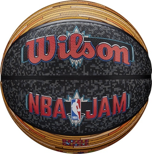 WILSON-Ballon de Basketball Wilson NBA JAM Outdoor-image-1