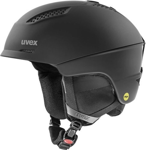 UVEX-Casque De Ski / Snow Uvex Ultra Mips All Black Matt Homme-image-1