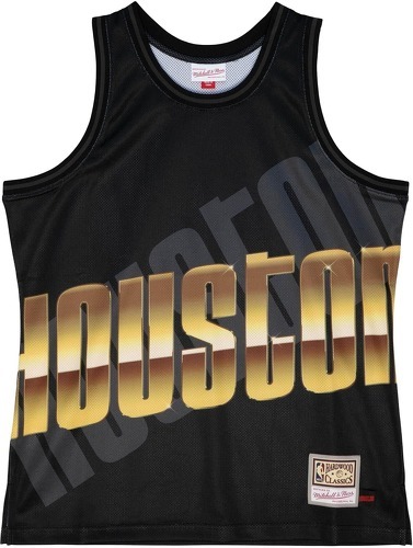 Mitchell & Ness-M&N Big Face 4.0 Fashion Tank Top Jersey Houston Rockets-0