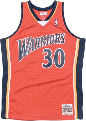 Mitchell & Ness-Maillot NBA Stephen Curry Golden State Warriors 2009-10 Mitchell & ness Hardwood Classics swingman Orange-image-1