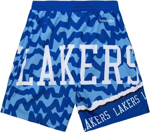 Mitchell & Ness-Short Los Angeles Lakers NBA Jumbotron 2.0 Sublimated-1