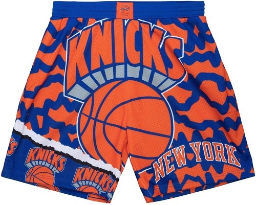 Mitchell & Ness-Short New York Knicks NBA Jumbotron 2.0 Sublimated-image-1
