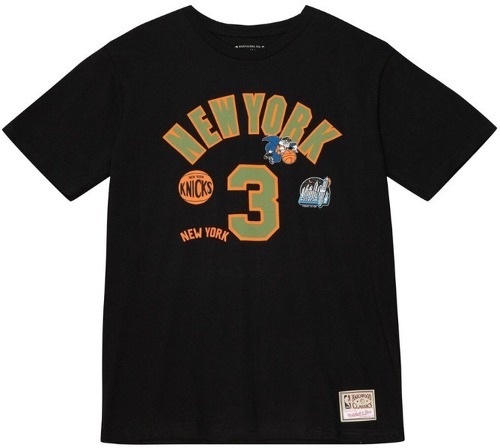 Mitchell & Ness-T-shirt New York Knicks NBA Script N&N Knicks John Starks-image-1