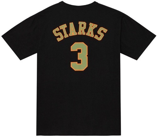 Mitchell & Ness-T-shirt New York Knicks NBA Script N&N Knicks John Starks-1