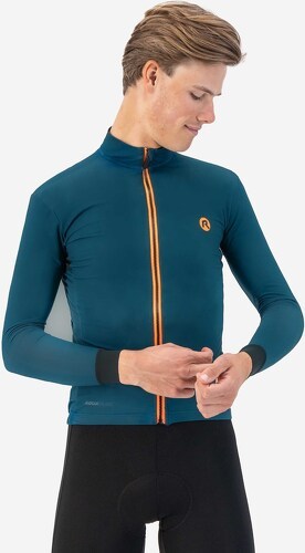 Rogelli-Maillot Manches Longues Velo Distance - Homme - Bleu-2