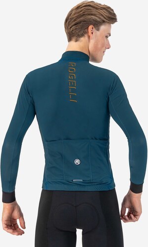 Rogelli-Maillot Manches Longues Velo Distance - Homme - Bleu-3