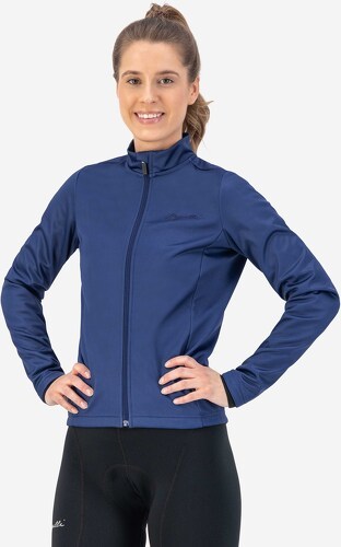 Rogelli-Veste Velo Manches Longues Hiver Core - Femme - Marine-2