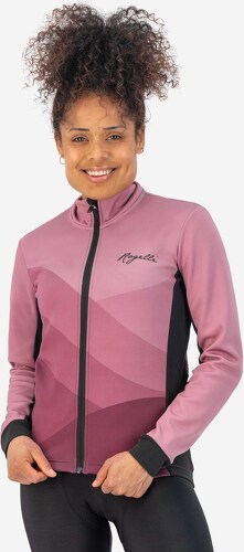 Rogelli-Veste Velo Manches Longues Hiver Farah - Femme - Cerise-2