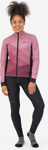 Rogelli-Veste Velo Manches Longues Hiver Farah - Femme - Cerise-4