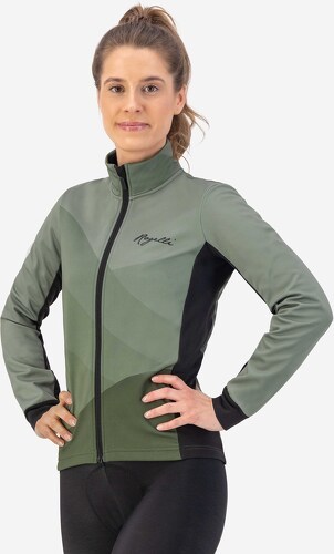 Rogelli-Veste Velo Manches Longues Hiver Farah - Femme - Vert-2