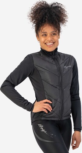 Rogelli-Veste Velo Manches Longues Hiver Wadded - Femme - Noir-2